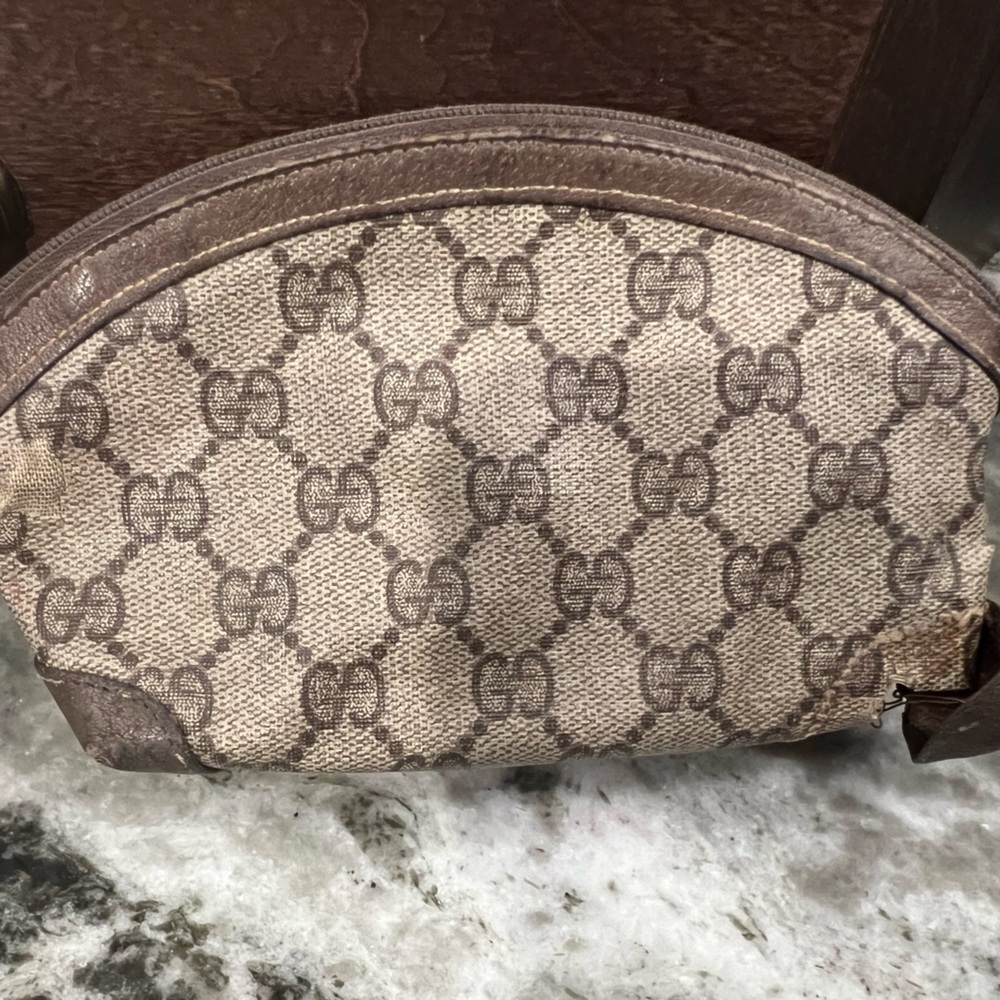 GUCCI Cosmetic Case Vintage Authentic